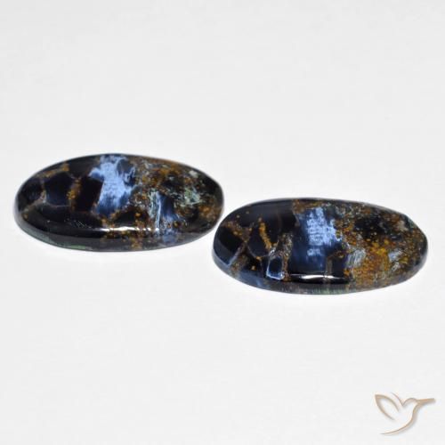 Shop natural 12.19ct Multicolore Pietersite gems, ovale, from Chine at GemSelect. In stock, global shipping!