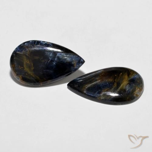 Shop natural 16.86ct Multicolore Pietersite gems, En forme de poire, from Chine at GemSelect. In stock, global shipping!