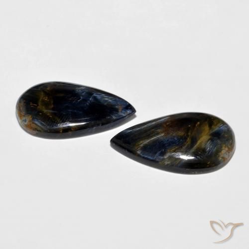 Shop natural 16.86ct Multicolore Pietersite gems, En forme de poire, from Chine at GemSelect. In stock, global shipping!