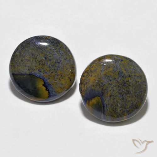 6.89ctw Naturel Multicolore Pietersite, Tour, Opaque