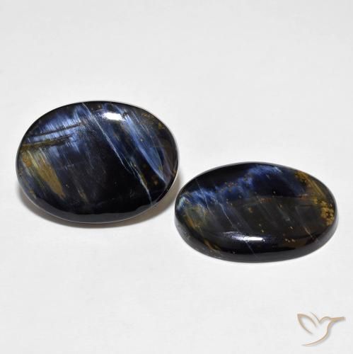 Shop natural 18.22ct Multicolore Pietersite gems, ovale, from Chine at GemSelect. In stock, global shipping!
