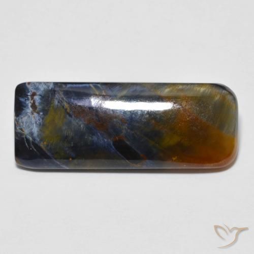 7.76ct Naturel Multicolore Pietersite, Coussin, Opaque