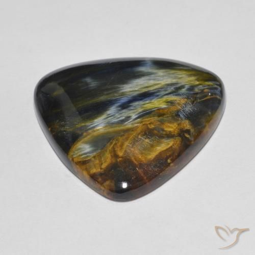 Pietersite Multicolore naturelle Trillion, 16.98 ct, Opaque