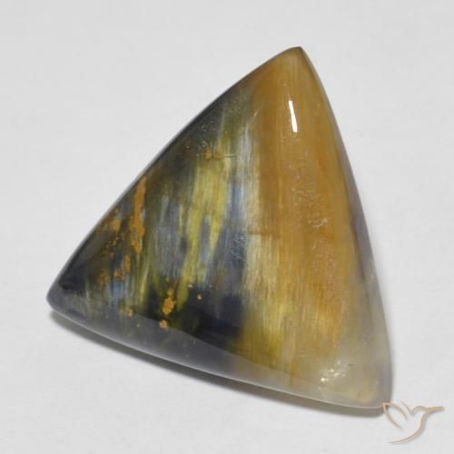 Pietersite Multicolore naturelle Trillion, 10.21 ct, Opaque