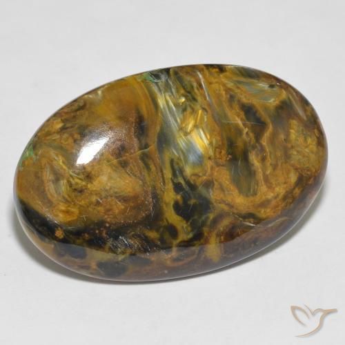 Pietersite Multicolore naturelle ovale, 22.94 ct, Opaque