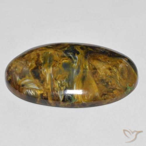 Pietersite Multicolore naturelle ovale, 22.94 ct, Opaque
