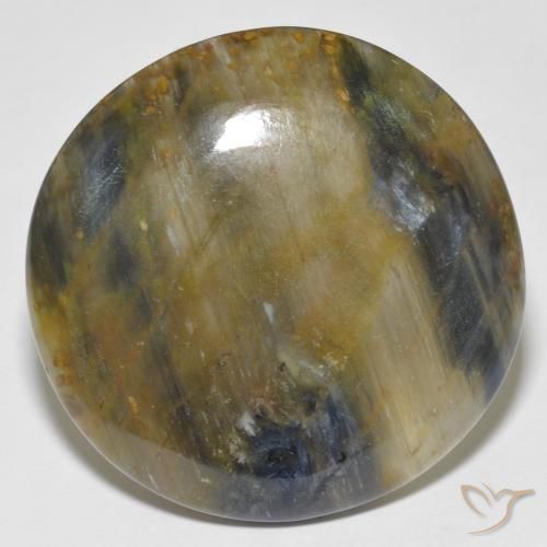 36.15ct Naturel Multicolore Pietersite, Tour, Opaque