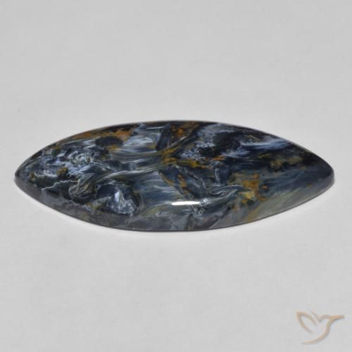 Pietersite Multicolore naturelle Marquise, 15.65 ct, Opaque