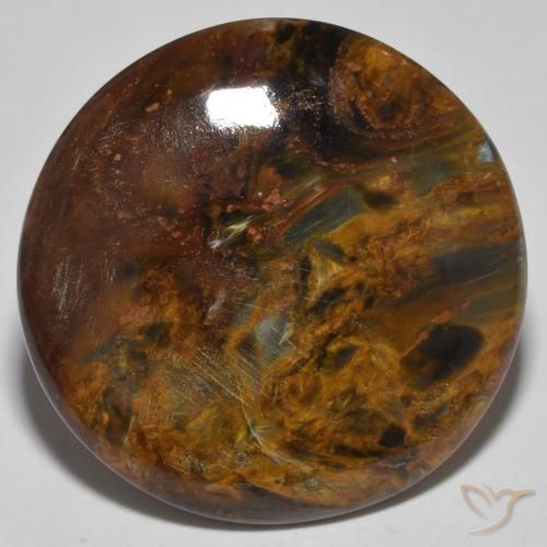 26.87ct Naturel Multicolore Pietersite, Tour, Opaque