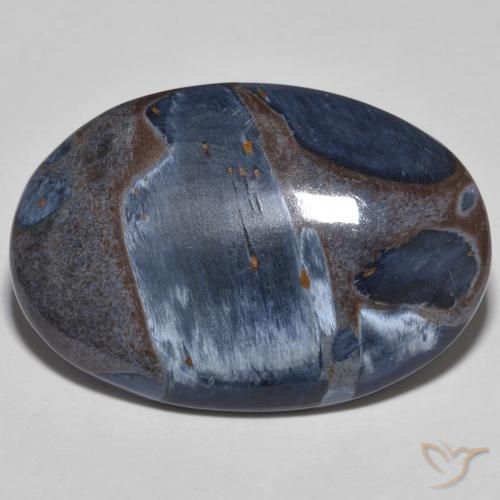 20.48ct Naturel Multicolore Pietersite, ovale, Opaque