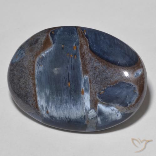 Pietersite Multicolore naturelle ovale, 20.48 ct, Opaque