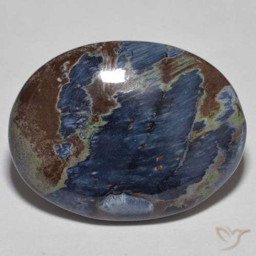23.37ct Naturel Multicolore Pietersite, ovale, Opaque