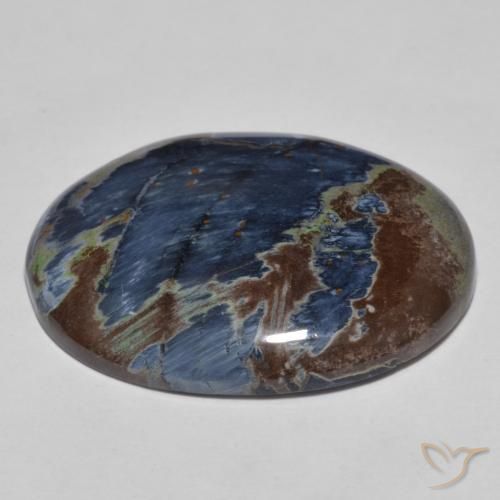 Pietersite Multicolore naturelle ovale, 23.37 ct, Opaque