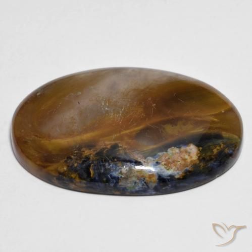 Pietersite Multicolore naturelle ovale, 20.81 ct, Translucide