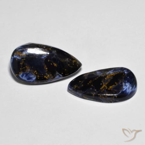 Shop natural 12.05ct Multicolore Pietersite gems, En forme de poire, from Namibie at GemSelect. In stock, global shipping!
