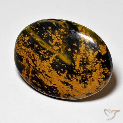 Pietersite Multicolore naturelle ovale, 13.77 ct, Opaque