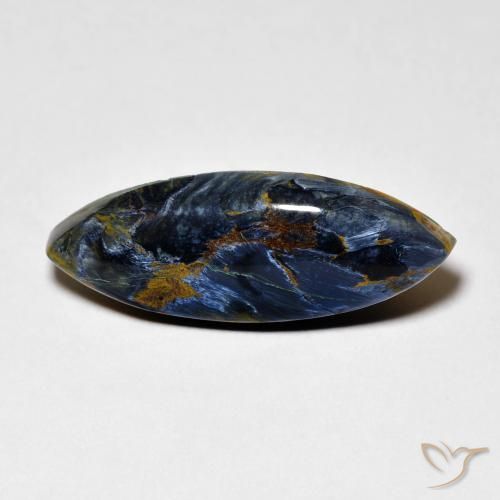 4.84ct Naturel Multicolore Pietersite, Marquise, Opaque