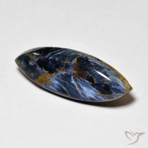 Pietersite Multicolore naturelle Marquise, 4.84 ct, Opaque