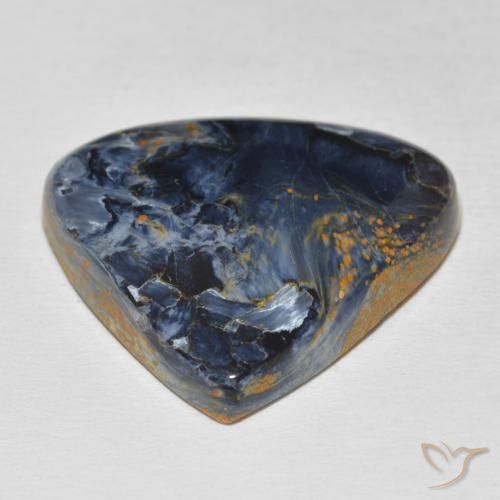 Pietersite Multicolore naturelle En forme de poire, 25.09 ct, Opaque