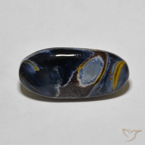 4.38ct Naturel Multicolore Pietersite, ovale, Opaque