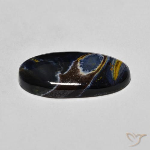 Pietersite Multicolore naturelle ovale, 4.38 ct, Opaque