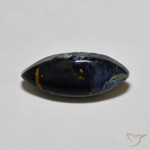 3.41ct Naturel Multicolore Pietersite, Marquise, Translucide