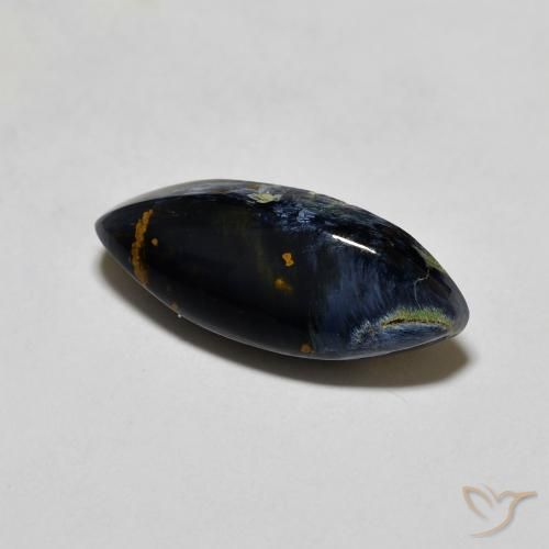 Pietersite Multicolore naturelle Marquise, 3.41 ct, Translucide