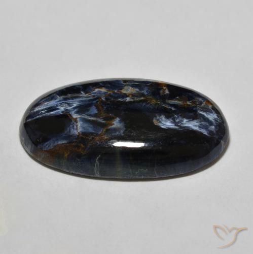 Pietersite Multicolore naturelle ovale, 12.62 ct, Opaque