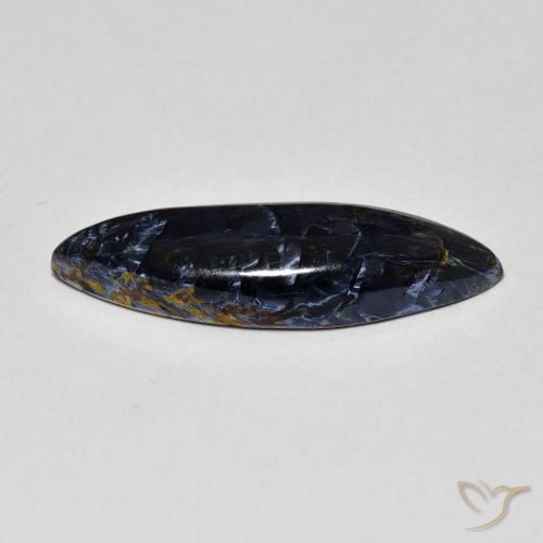 Pietersite Multicolore naturelle Marquise, 4.09 ct, Opaque