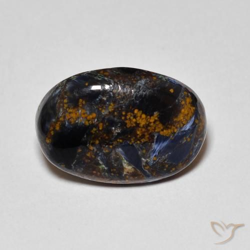 4.14ct Naturel Multicolore Pietersite, ovale, Opaque