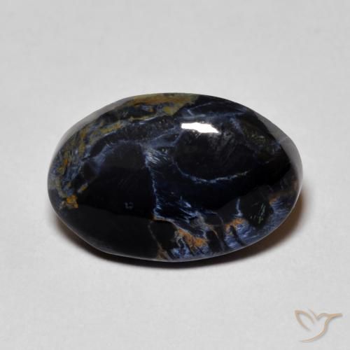 5.48ct Naturel Multicolore Pietersite, ovale, Opaque