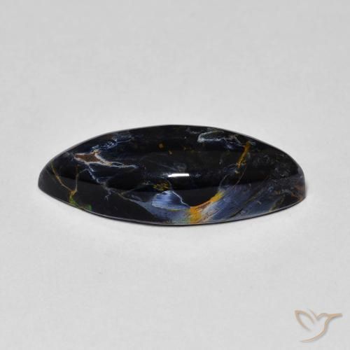 Pietersite Multicolore naturelle Marquise, 5.23 ct, Opaque
