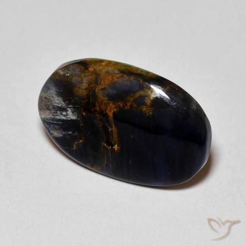 Pietersite Multicolore naturelle ovale, 4.59 ct, Opaque