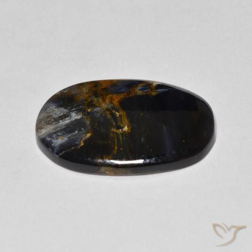 Pietersite Multicolore naturelle ovale, 4.59 ct, Opaque