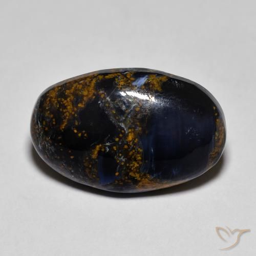 8.24ct Naturel Multicolore Pietersite, ovale, Opaque