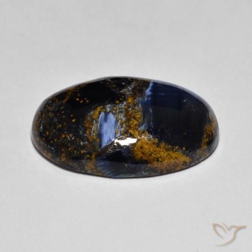 Pietersite Multicolore naturelle ovale, 8.24 ct, Opaque