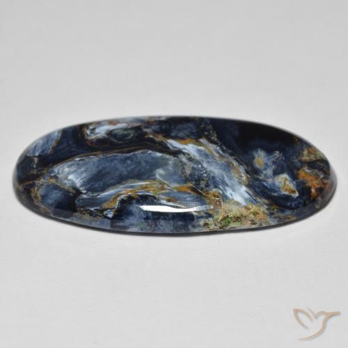 Pietersite Multicolore naturelle ovale, 15.13 ct, Opaque