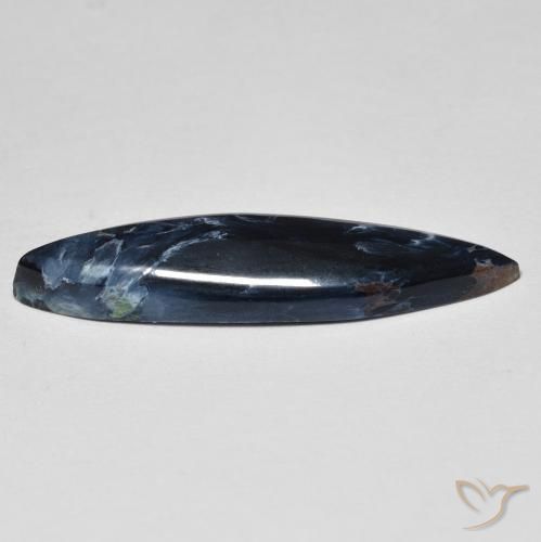 Pietersite Multicolore naturelle Marquise, 5.68 ct, Opaque