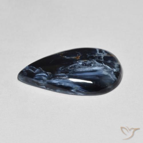 Pietersite Multicolore naturelle En forme de poire, 2.66 ct, Opaque
