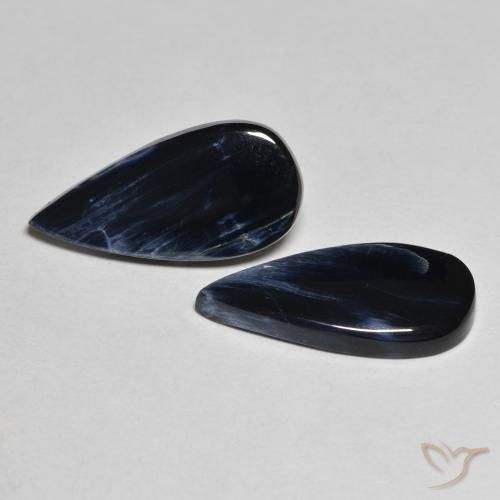 Shop natural 7.63ct Multicolore Pietersite gems, En forme de poire, from Namibie at GemSelect. In stock, global shipping!