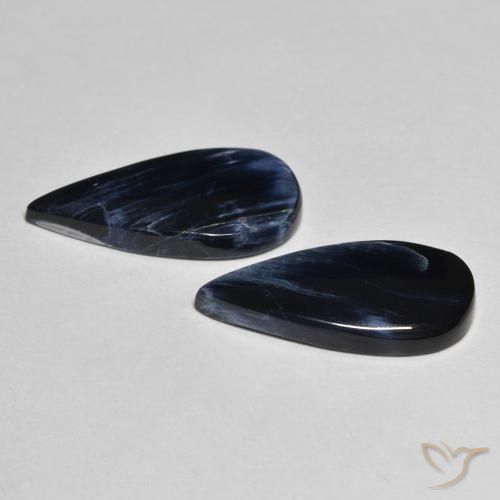 Shop natural 7.63ct Multicolore Pietersite gems, En forme de poire, from Namibie at GemSelect. In stock, global shipping!