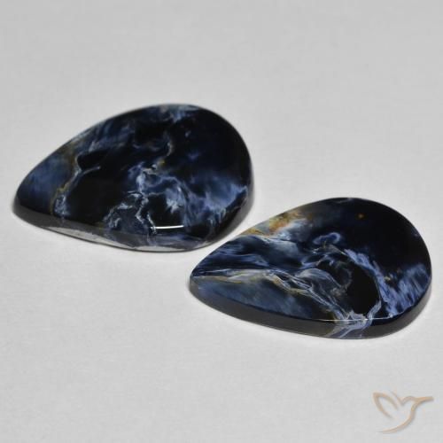 Shop natural 10.28ct Multicolore Pietersite gems, En forme de poire, from Namibie at GemSelect. In stock, global shipping!