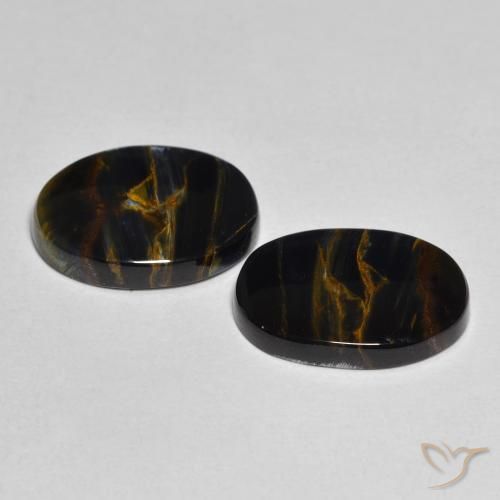 Shop natural 5.37ct Multicolore Pietersite gems, ovale, from Namibie at GemSelect. In stock, global shipping!