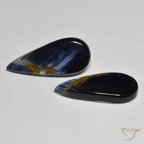 Shop natural 4.86ct Multicolore Pietersite gems, En forme de poire, from Namibie at GemSelect. In stock, global shipping!