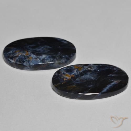 Shop natural 19.30ct Multicolore Pietersite gems, ovale, from Namibie at GemSelect. In stock, global shipping!