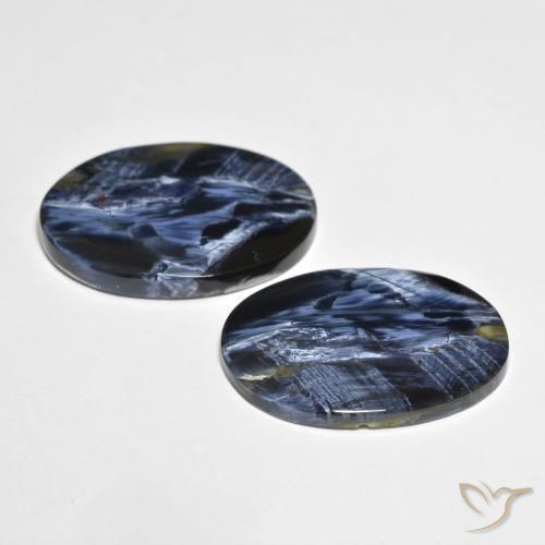 Shop natural 16.26ct Multicolore Pietersite gems, ovale, from Namibie at GemSelect. In stock, global shipping!