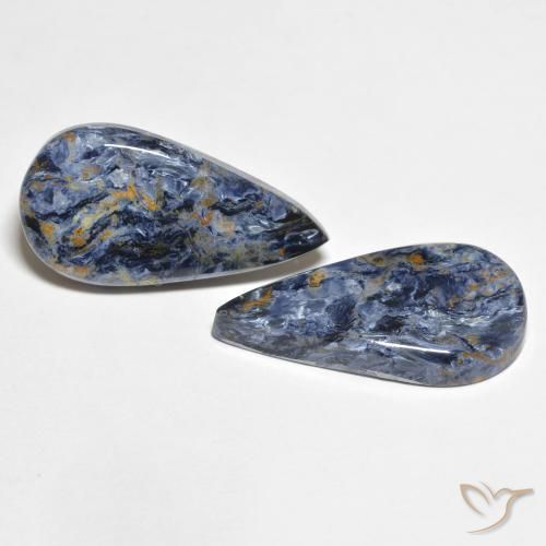 Shop natural 10.36ct Multicolore Pietersite gems, En forme de poire, from Namibie at GemSelect. In stock, global shipping!