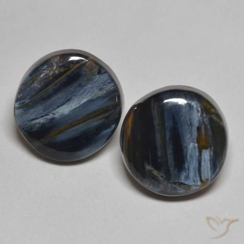 5.49ctw Naturel Multicolore Pietersite, Tour, Opaque