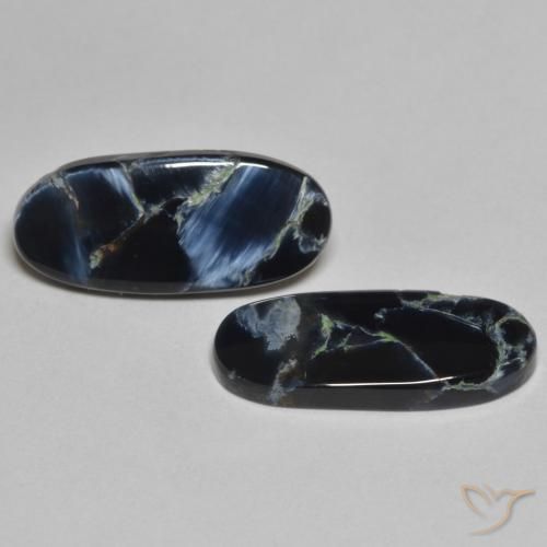 Shop natural 5.03ct Multicolore Pietersite gems, ovale, from Namibie at GemSelect. In stock, global shipping!