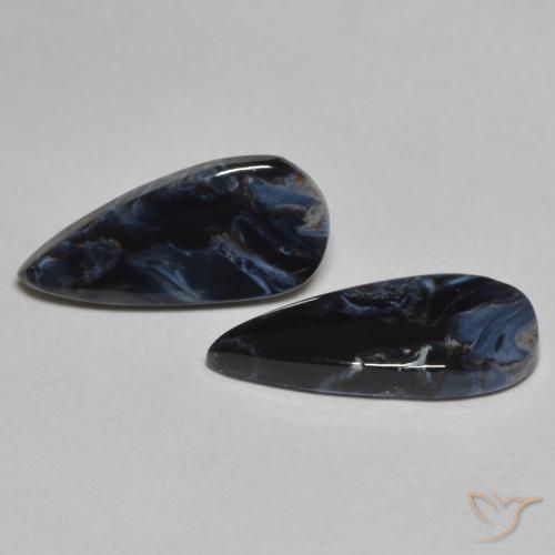 Shop natural 3.40ct Multicolore Pietersite gems, En forme de poire, from Namibie at GemSelect. In stock, global shipping!